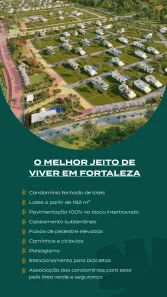 Lote/Terreno à venda, 200m² no Parque Dois Irmãos, Fortaleza