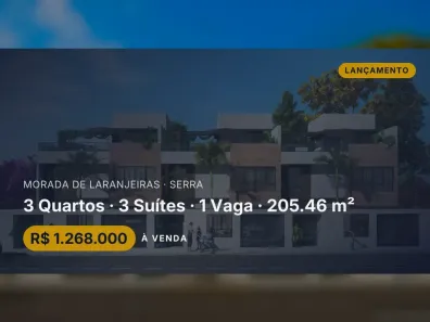 Casa com 3 Quartos à venda, 205m² no Morada de Laranjeiras, Serra
