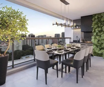 Apartamento com 4 Quartos à venda, 185m² no Santo Amaro, São Paulo