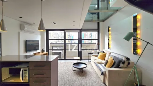 Apartamento com 1 Quarto para alugar, 44m² no Vila Nova Conceição, São Paulo