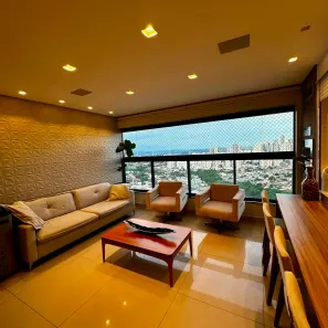 Apartamento com 3 Quartos para alugar, 125m² no Setor Marista, Goiânia