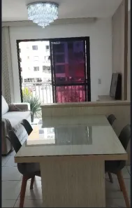 Apartamento com 2 Quartos para alugar, 65m² no Calhau, São Luís