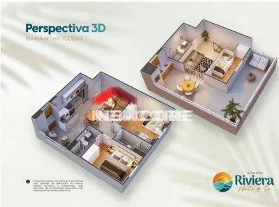 Apartamento com 2 Quartos à venda, 5000m² no Martim de Sá, Caraguatatuba