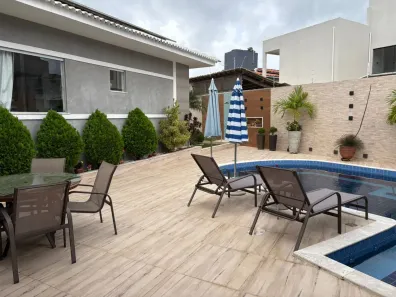 Casa de Condomínio com 4 Quartos à venda, 350m² no Busca Vida (Abrantes), Camaçari
