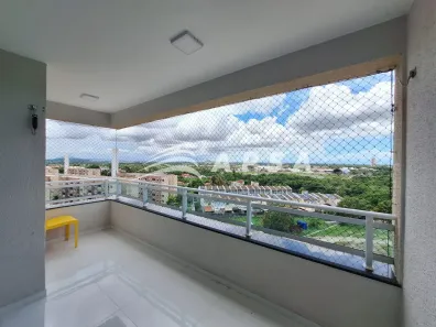 Apartamento com 3 Quartos para alugar, 107m² no Centro, Eusébio