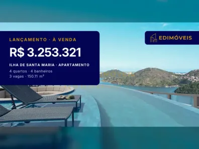 Apartamento com 4 Quartos à venda, 150m² no Ilha de Santa Maria, Vitória