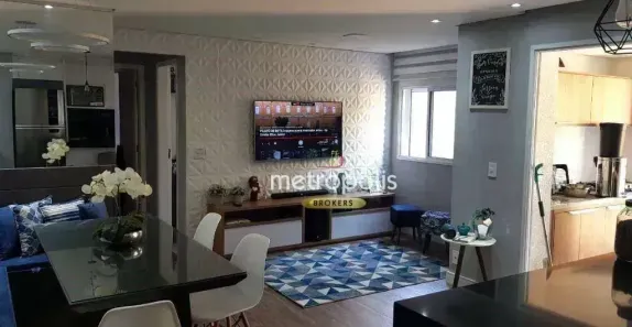 Apartamento com 3 Quartos à venda, 75m² no Jardim Santo Antônio, Santo André