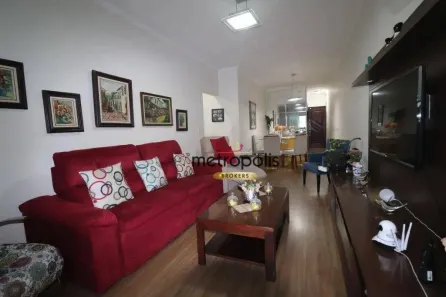 Apartamento com 3 Quartos à venda, 104m² no Vila Alzira, Santo André