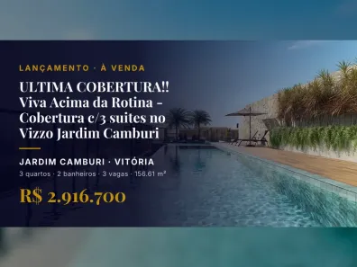 Apartamento com 3 Quartos à venda, 156m² no Jardim Camburi, Vitória