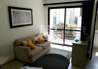 Flat com 1 Quarto para alugar, 35m² no Moema, São Paulo