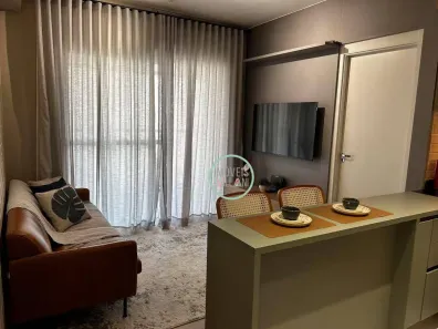 Apartamento com 1 Quarto para alugar, 33m² no Jardim Esplanada, São José dos Campos
