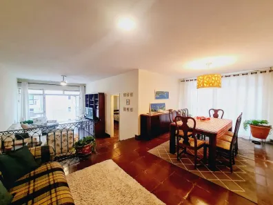 Apartamento com 3 Quartos para alugar, 166m² no Pitangueiras, Guarujá