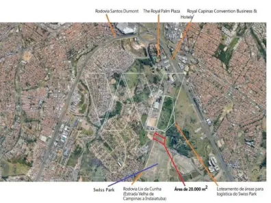 Lote/Terreno à venda, 20070m² no Fazenda Tamburi, Campinas