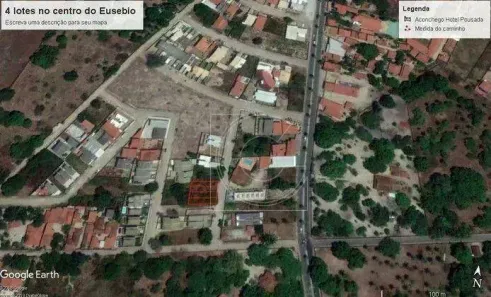 Lote/Terreno à venda, 624m² no Centro, Eusébio