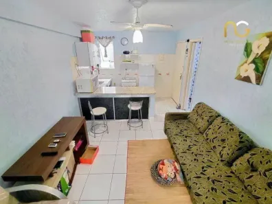 Kitnet com 1 Quarto à venda, 34m² no Mirim, Praia Grande