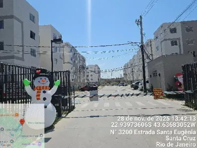 Apartamento com 2 Quartos à venda, 40m² no Santa Cruz, Rio de Janeiro