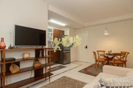 Flat com 1 Quarto à venda, 58m² no Cerqueira César, São Paulo