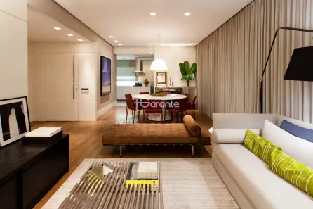 Apartamento com 3 Quartos para alugar, 170m² no Cidade Monções, São Paulo