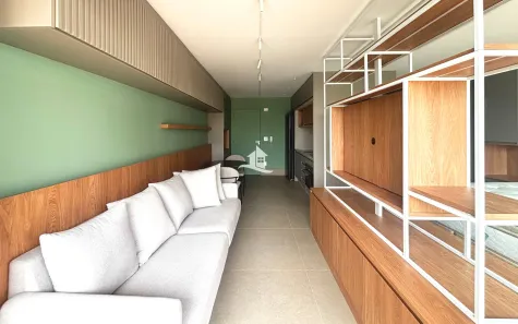 Apartamento com 1 Quarto para alugar, 42m² no Cambuí, Campinas