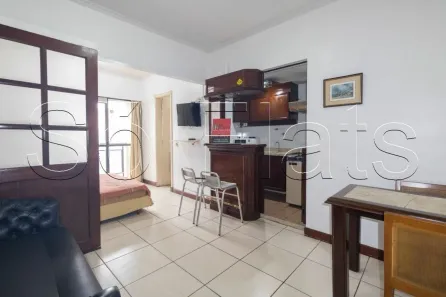 Flat com 1 Quarto para alugar, 32m² no Campos Elíseos, São Paulo