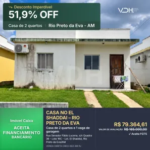 Casa com 2 Quartos à venda, 63m² no , Rio Preto da Eva
