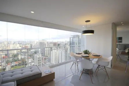 Apartamento com 1 Quarto para alugar, 56m² no Vila Nova Conceição, São Paulo