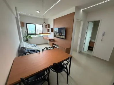Flat com 1 Quarto para alugar, 30m² no Boa Vista, Recife