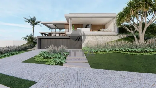 Casa de Condomínio com 5 Quartos para venda ou aluguel, 479m² no Loteamento Residencial Pedra Alta (Sousas), Campinas