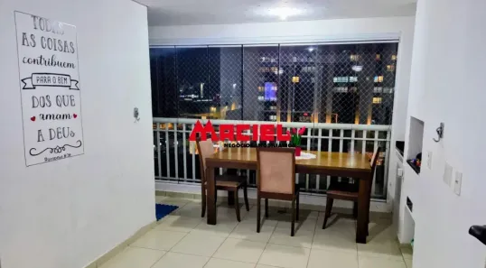 Apartamento com 3 Quartos à venda, 90m² no Condomínio Royal Park, São José dos Campos