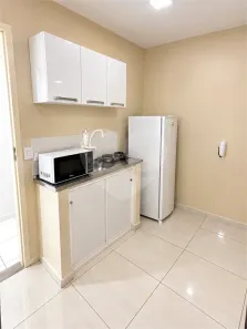Apartamento com 1 Quarto para alugar, 22m² no Chácara Seis de Outubro, São Paulo