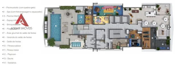 Apartamento com 2 Quartos à venda, 66m² no Loteamento Villa Branca, Jacareí