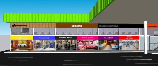 Ponto Comercial para alugar, 63m² no Santa Rita, Planaltina