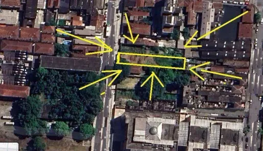 Lote/Terreno à venda, 600m² no Vila Mathias, Santos