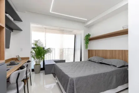 Kitnet com 1 Quarto à venda, 23m² no Chácara Gaivotas, São Paulo