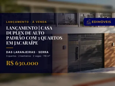 Casa com 3 Quartos à venda, 118m² no das Laranjeiras, Serra