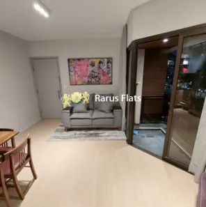 Flat com 1 Quarto para alugar, 40m² no Indianópolis, São Paulo