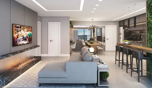 Apartamento com 3 Quartos à venda, 77m² no Cristo Rei, Curitiba