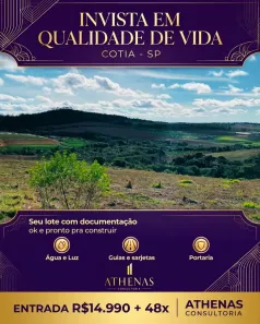 Lote/Terreno à venda, 500m² no Jardim Monte Verde (Caucaia do Alto), Cotia