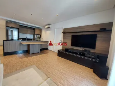 Apartamento com 1 Quarto para alugar, 76m² no Vila Nova Conceição, São Paulo