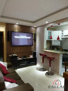 Apartamento com 1 Quarto à venda, 42m² no Centro, São Vicente