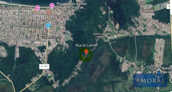 Lote/Terreno à venda, 1800m² no Canasvieiras, Florianópolis