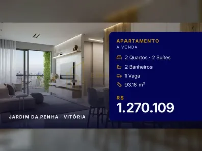 Apartamento com 2 Quartos à venda, 93m² no Jardim da Penha, Vitória
