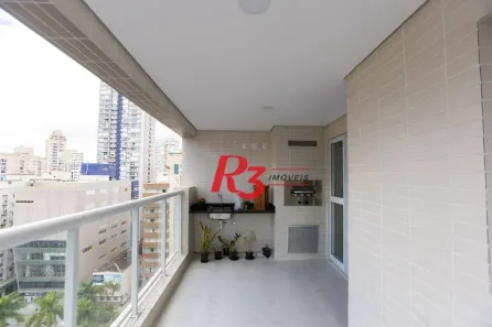 Apartamento com 2 Quartos à venda, 87m² no Gonzaga, Santos