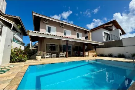Casa de Condomínio com 4 Quartos para alugar, 207m² no Parque Balneario Oasis, Peruíbe