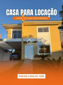 Casa de Condomínio com 4 Quartos para venda ou aluguel, 258m² no Colônia Dona Luíza, Ponta Grossa