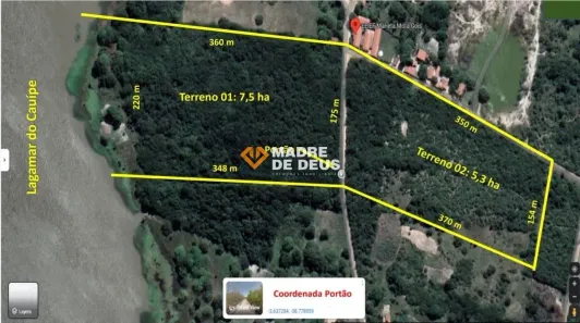 Lote/Terreno à venda, 75310m² no Centro, Caucaia