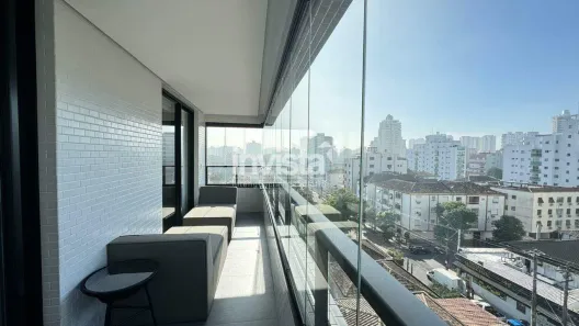 Apartamento com 1 Quarto à venda, 59m² no Ponta da Praia, Santos