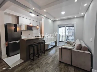 Apartamento com 2 Quartos para alugar, 82m² no Marapé, Santos