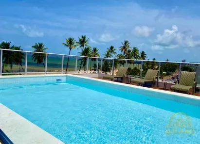 Apartamento com 2 Quartos para alugar, 50m² no Cabo Branco, João Pessoa