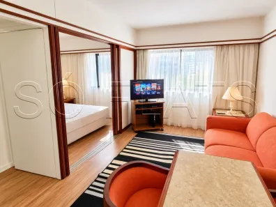 Apartamento com 1 Quarto para alugar, 32m² no Jardim Paulista, São Paulo